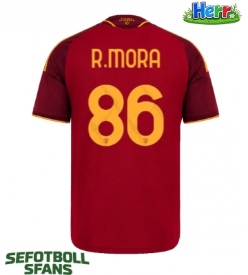 AS Roma Rodrigo Mora #86 Hemmatröja 2026-27 Kortärmad
